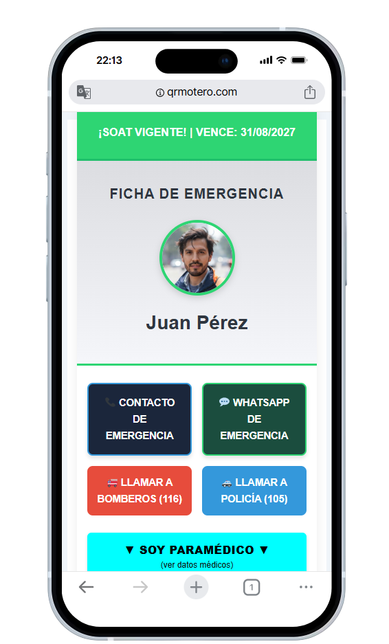 demo qrmotero